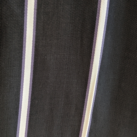 EQUIPMENT Arwen striped twill wide-leg pants sz 12 - Picture 7 of 7